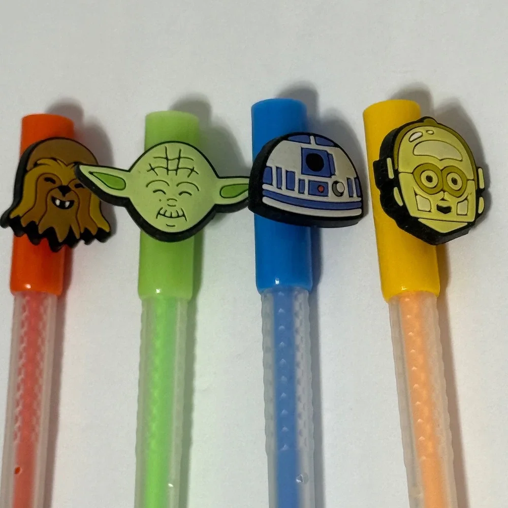 Star Wars x Yoobi Gel‎ Pens Set Chewbacca Yoda R2D2 C3PO
